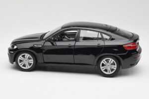 BMW X6 M E71 Negru Bburago 1:18 18-12081 Metal - imaginea 4 din 8