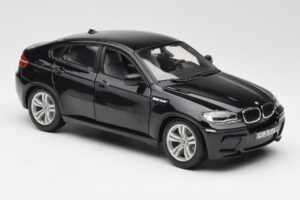BMW X6 M E71 Negru Bburago 1:18 18-12081 Metal - imaginea 6 din 8