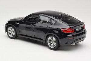 BMW X6 M E71 Negru Bburago 1:18 18-12081 Metal - imaginea 7 din 8