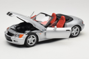 BMW Z3 Cabriolet Argintiu UT Models 1:18 20402 Metal - imaginea 2 din 8