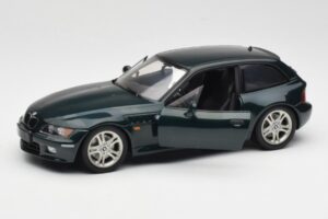 BMW Z3 Coupe 2.8 Green Metallic UT Models 1:18 20422 Metal - imaginea 2 din 7