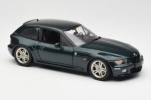BMW Z3 Coupe 2.8 Green Metallic UT Models 1:18 20422 Metal - imaginea 5 din 7