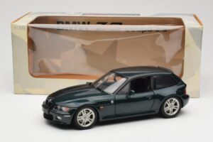 BMW Z3 Coupe 2.8 Green Metallic UT Models 1:18 20422 Metal - imaginea 7 din 7
