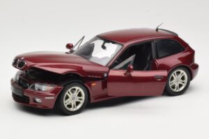 BMW Z3 Coupe 2.8 Red Metallic UT Models 1:18 20423 Metal - imaginea 2 din 8