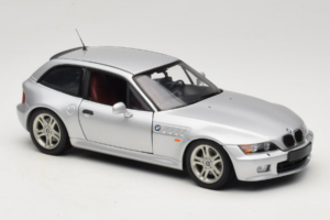 BMW Z3 Coupe 2.8 Argintiu UT Models 1:18 20421 Metal - imaginea 6 din 8