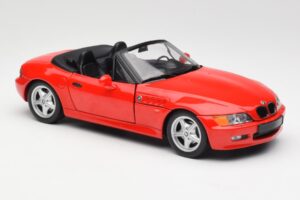 BMW Z3 E36/7 Cabriolet Roșu UT Models 1:18 180024330 Metal - imaginea 6 din 8