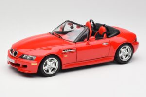 BMW Z3 E36/7 Roadster Roșu Bburago 1:18 3349 Metal