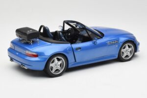 BMW Z3 M Roadster Cu Suport Bagaje Albastru Metalizat UT Models 1:18 20416 Metal - imaginea 3 din 8
