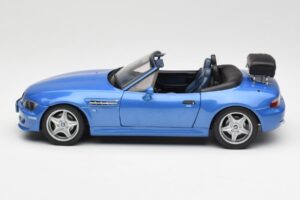 BMW Z3 M Roadster Cu Suport Bagaje Albastru Metalizat UT Models 1:18 20416 Metal - imaginea 4 din 8