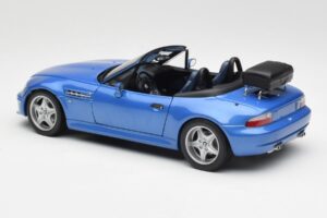 BMW Z3 M Roadster Cu Suport Bagaje Albastru Metalizat UT Models 1:18 20416 Metal - imaginea 7 din 8