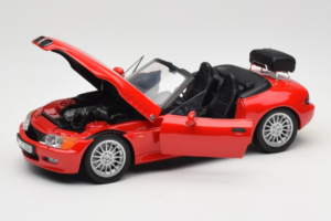 BMW Z3 Roadster 1.9 Roșu Ediție Dealer UT Models 1:18 80439423068 Metal - imaginea 2 din 8