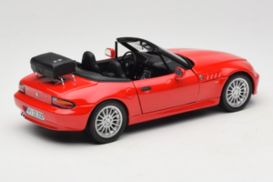 BMW Z3 Roadster 1.9 Roșu Ediție Dealer UT Models 1:18 80439423068 Metal - imaginea 3 din 8