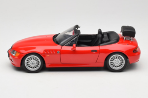 BMW Z3 Roadster 1.9 Roșu Ediție Dealer UT Models 1:18 80439423068 Metal - imaginea 4 din 8