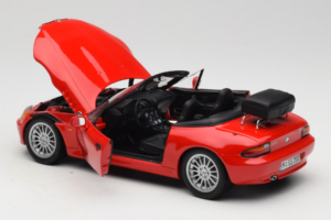 BMW Z3 Roadster 1.9 Roșu Ediție Dealer UT Models 1:18 80439423068 Metal - imaginea 5 din 8