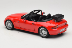 BMW Z3 Roadster 1.9 Roșu Ediție Dealer UT Models 1:18 80439423068 Metal - imaginea 7 din 8
