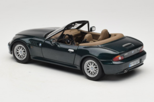 BMW Z3 Roadster 2.8 Verde Închis Ediție Dealer UT Models 1:18 80439411713 Metal - imaginea 7 din 8
