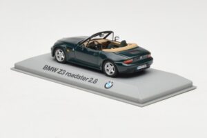 BMW Z3 Roadster 2.8 Verde Închis Minichamps 1:43 80429421514 Metal - imaginea 3 din 4