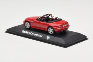 BMW Z3 Roadster 2.8 Roșu Minichamps 1:43 BMW004 Metal - imaginea 3 din 4