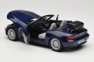BMW Z3 Roadster Albastru Ediție Dealer UT Models 1:18 80439422186 Metal - imaginea 5 din 8