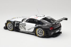 BMW Z4 #676 H. Stuck / J. Hennerici / D. Hurtgen Team Schubert Nürburgring 24 Hours 2006 AUTOart 1:18 80649 Metal - imaginea 5 din 6