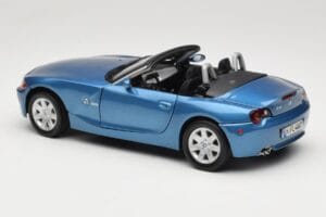 BMW Z4 E85 Albastru Metallic Motormax 1:18 73144 Metal - imaginea 7 din 8
