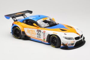 BMW Z4 E89 GT3 #46 Mills Racing M. Wittmer / A. Mills Pirelli World Challenge Sprint X-Series 2016 Minichamps 1:18 151162346  - imaginea 4 din 6