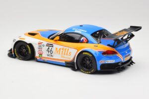 BMW Z4 E89 GT3 #46 Mills Racing M. Wittmer / A. Mills Pirelli World Challenge Sprint X-Series 2016 Minichamps 1:18 151162346  - imaginea 5 din 6