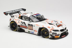 BMW Z4 E89 GT3 #888 Triple Eight Racing L. Mowle / J. Ratcliffe 24 Hours of Spa 2015 Minichamps 1:18 151152388 Metal - imaginea 4 din 6