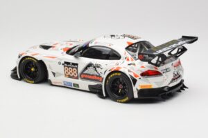 BMW Z4 E89 GT3 #888 Triple Eight Racing L. Mowle / J. Ratcliffe 24 Hours of Spa 2015 Minichamps 1:18 151152388 Metal - imaginea 5 din 6