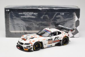 BMW Z4 E89 GT3 #888 Triple Eight Racing L. Mowle / J. Ratcliffe 24 Hours of Spa 2015 Minichamps 1:18 151152388 Metal - imaginea 6 din 6