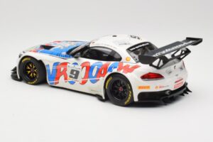 BMW Z4 E89 GT3 #9 Roal Motorsport A. Zanardi / B. Spengler 24 Hours of Spa 2015 Minichamps 1:18 151152309 Metal - imaginea 5 din 6