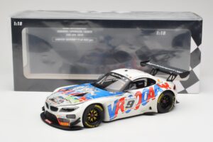 BMW Z4 E89 GT3 #9 Roal Motorsport A. Zanardi / B. Spengler 24 Hours of Spa 2015 Minichamps 1:18 151152309 Metal - imaginea 6 din 6