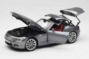 BMW Z4 E89 sDrive 35i Space Grey Metallic Kyosho 1:18 80432147085 Metal - imaginea 2 din 8