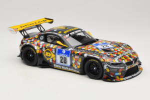 BMW Z4 GT3 #28 Team Walkenhorst J. Stuck / Sandritter ADAC 24 Hours Nurburgring 2014 Minichamps 1:18 151142328 Metal - imaginea 4 din 6
