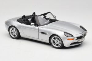 BMW Z8 E52 Cabriolet Argintiu Kyosho 1:18 80432411551 Metal - imaginea 6 din 8