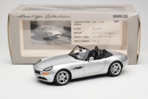 BMW Z8 E52 Cabriolet Argintiu Kyosho 1:18 80432411551 Metal - imaginea 8 din 8