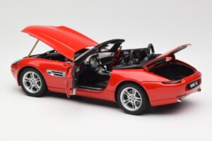 BMW Z8 E52 Roșu AUTOart 1:18 70513 Metal - imaginea 5 din 8