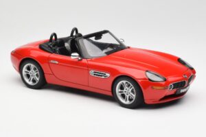 BMW Z8 E52 Roșu AUTOart 1:18 70513 Metal - imaginea 6 din 8