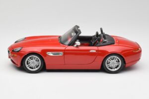 BMW Z8 E52 Roșu Metalic Bburago 1:18 18-12032 Metal - imaginea 4 din 8