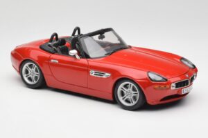 BMW Z8 E52 Roșu Metalic Bburago 1:18 18-12032 Metal - imaginea 6 din 8