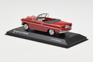 Borgward Isabella Cabriolet Roșu Minichamps 1:43 400096060 Metal - imaginea 3 din 4