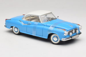 Borgward Isabella Coupe Albastru Revell 1:18 08859-P1 Metal - imaginea 4 din 6