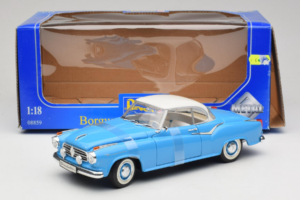 Borgward Isabella Coupe Albastru Revell 1:18 08859-P1 Metal - imaginea 6 din 6