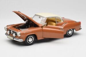 Borgward Isabella Coupe Bronz Alb Revell 1:18 08982 Metal - imaginea 2 din 8