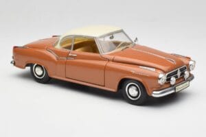 Borgward Isabella Coupe Bronz Alb Revell 1:18 08982 Metal - imaginea 6 din 8