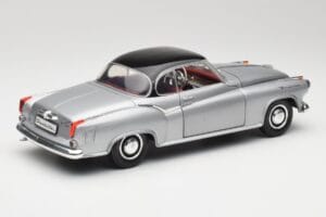 Borgward Isabella Coupe Gri & Negru Revell 1:18 8989 Metal - imaginea 5 din 8