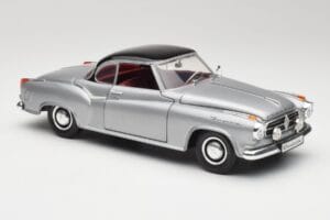 Borgward Isabella Coupe Gri & Negru Revell 1:18 8989 Metal - imaginea 6 din 8