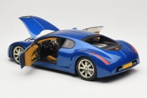 Bugatti EB 18.3 Chiron Albastru AUTOart 1:18 70911 Metal - imaginea 5 din 8