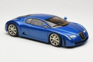 Bugatti EB 18.3 Chiron Albastru AUTOart 1:18 70911 Metal - imaginea 6 din 8