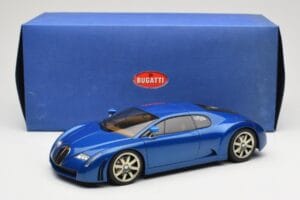 Bugatti EB 18.3 Chiron Albastru AUTOart 1:18 70911 Metal - imaginea 8 din 8